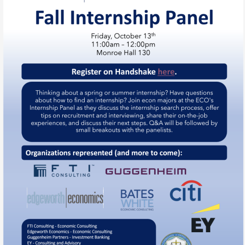 2023 Fall Internship Panel is Here!