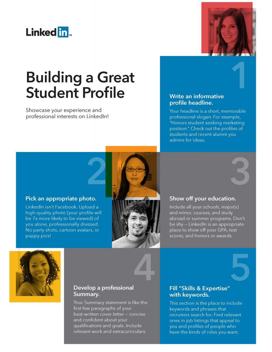 LinkedIn- Building a Great Student Profile